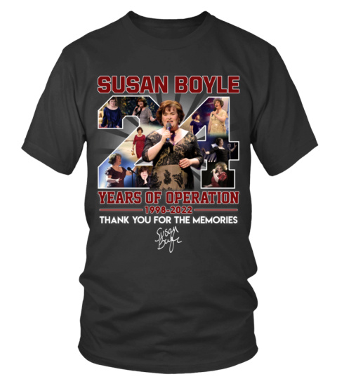 SUSAN BOYLE - 24 YEARS OF OPERATION