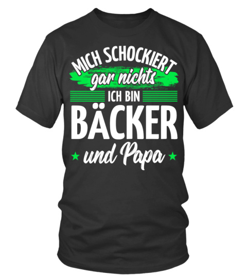 Bäcker - Men's Papa Baker T-Shirt