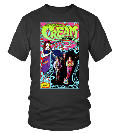 Maglietta - Cream Band BK (3)