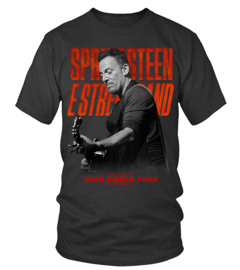 2-Sided Bruce Springteen 2024 Tour Shirt Shirt