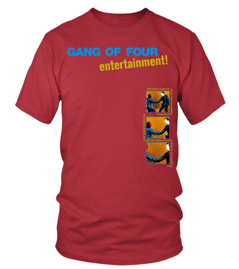 M500-273-RD. Gang of Four, 'Entertainment!' - T-Shirt