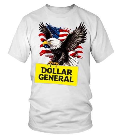 Dollar General Eagle American Flag