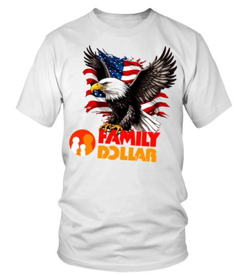 Family Dollar Eagle American Flag