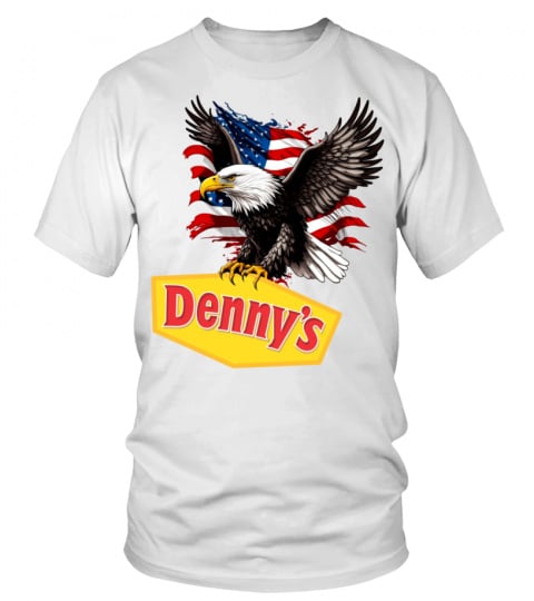 Denny's Eagle American Flag