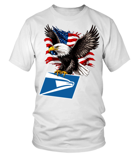 USPS Eagle American Flag