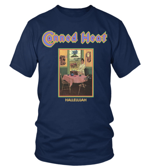 T-Shirt - RK60S-NV. Canned Heat - Hallelujah