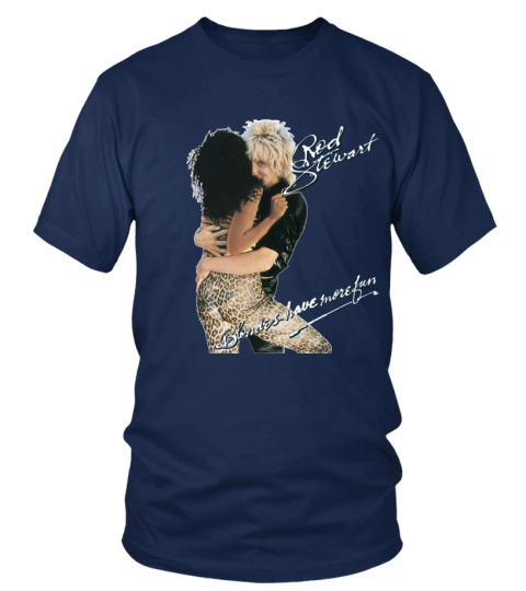 RK70S-974-NV. Rod Stewart - Blondes Have More Fun - T-Shirt