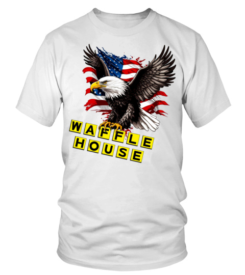 Waffle House Eagle American Flag