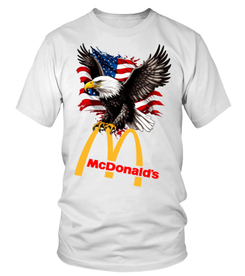 McDonald's Eagle American Flag