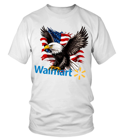 Walmart Eagle American Flag