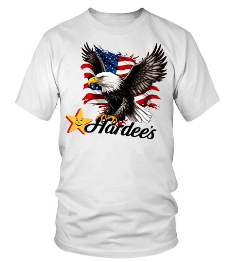 Hardee's Eagle American Flag