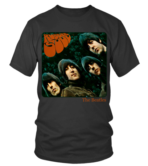 M500-035-BK. The Beatles, 'Rubber Soul' - T-shirt