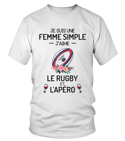 Je suis une femme simple - rugby