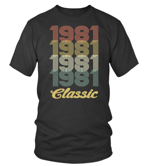 1981 Vintage Classic T-shirt