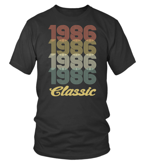 1986 Vintage Classic T-shirt