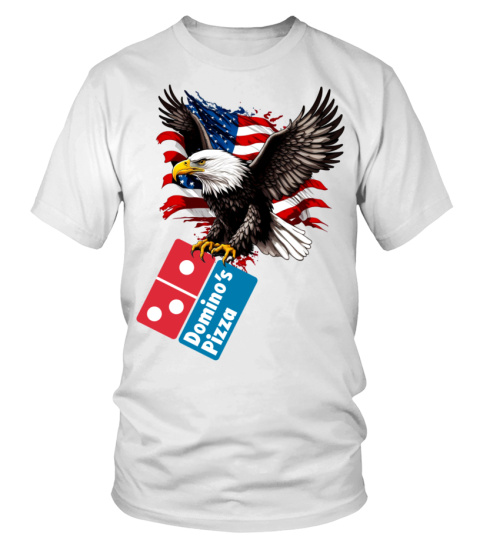 Domino Pizza Eagle American Flag