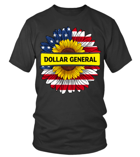 Dollar General American Flag Sunflower