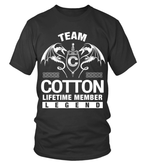 TEAM COTTON - LIFETIME MEMBER