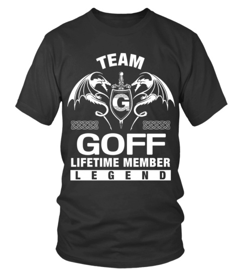 TEAM GOFF - LIFETIME MEMBER