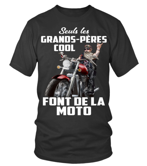 Grands-pères font de la moto