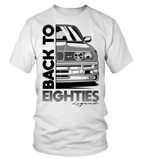 Clscr-021-WT. BMW M3 E30 T-Shirt