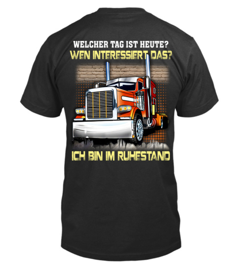 Trucker, Ich bin im ruhestand