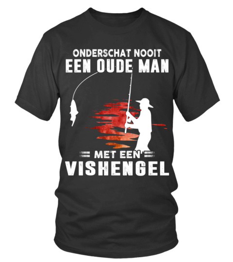 Onderschat nooit een oude man met een vishengel