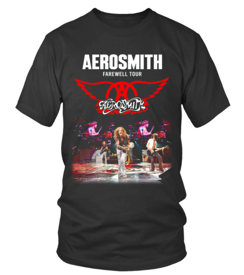 2-Sided Aerosmith Band Tour Shirt 2024