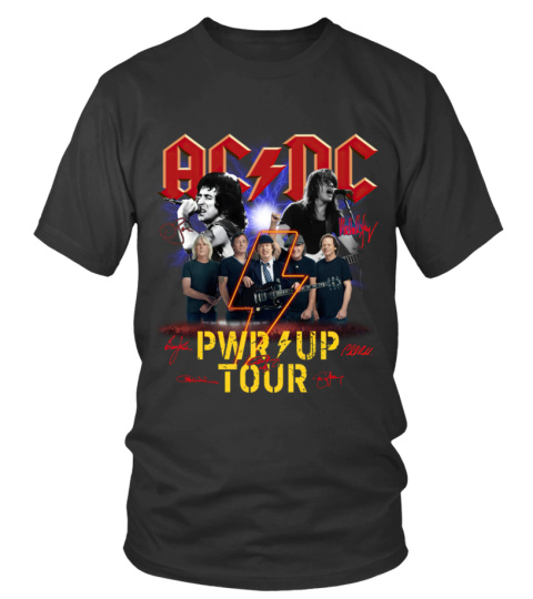 2-Sided ACDC Band Tour Shirt 2024