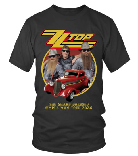 2-Sided ZZ Top Band Tour Shirt 2024