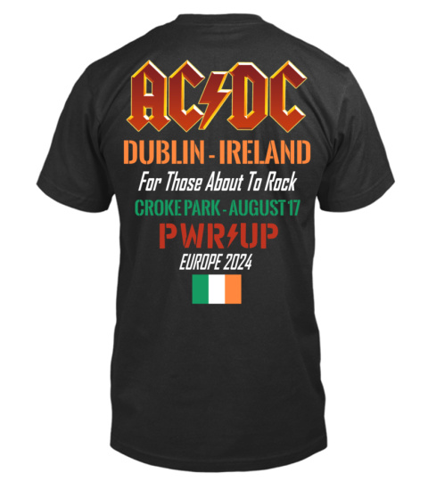 (2 SIDES) DUBLIN - IRELAND 2024 - AC/DC