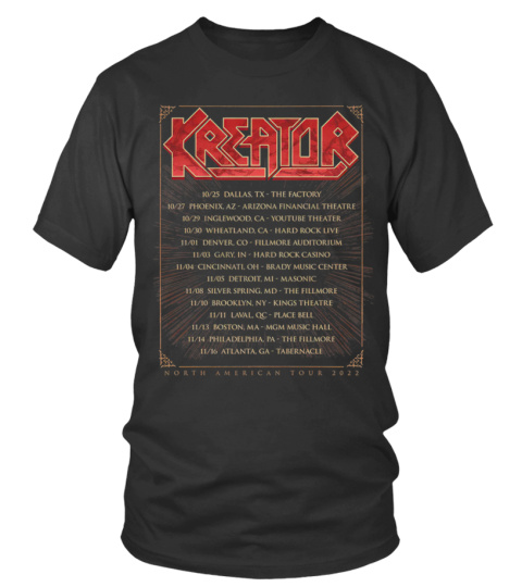 Kreator Official Merchandise - T-Shirt