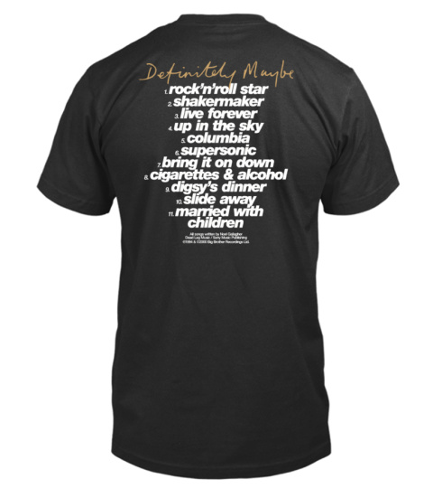 T-shirt - Oasis Merch Shop