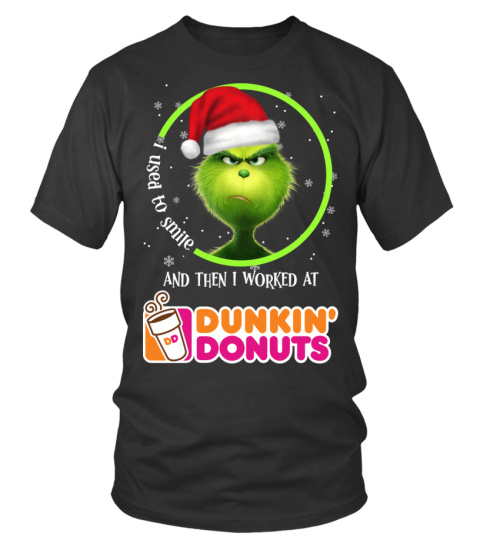 dunkin' donut the grinch