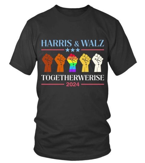 HARRIS &amp; WALZ TOGETHERWERISE 2024