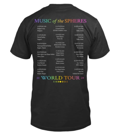 (2 SIDES)  WORLD TOUR 2024 - COLDPLAY WT24