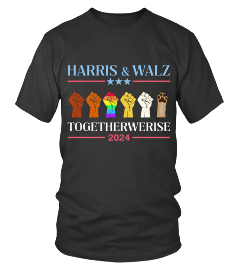 HARRIS &amp; WALZ TOGETHERWERISE 2024