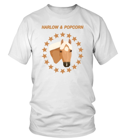 Harlow and Popcorn Merch