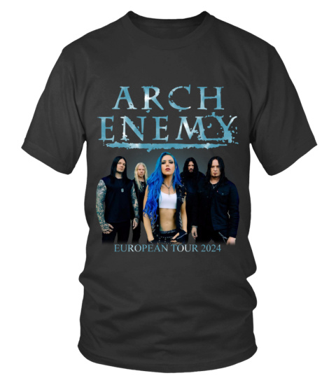 2-Sided Arch Enemy European Tour 2024 Shirt