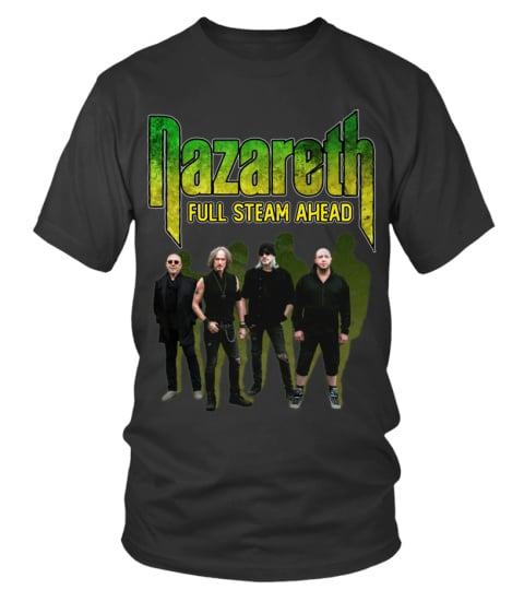 2-Sided Nazareth Band Full Steam Ahead Shirt