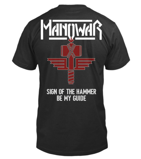 (2 side) Manowar SIGN OF THE HAMMER BE MY GUIDE