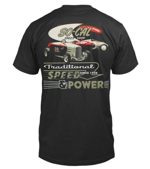 (2 SIDE) Hot Rod Traditional Speed And Power