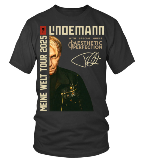 2-Sided Till Lindemann Meine Welt Tour 2025 Shirt