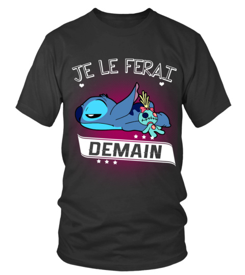 JE LE FERAI DEMAIN STITCH