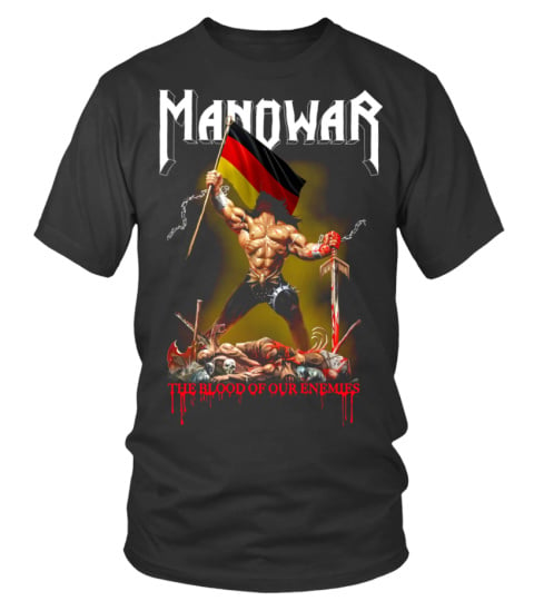 (2 side) Germany - Manowar THE BLOOD OF OUR ENEMIES TOUR 2025