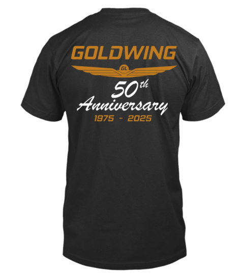 (2 SIDES)  Honda Gold Wing - 50th Anniversary