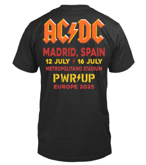(2 side) AC/DC - PWR⚡️UP Madrid, Spain 2025