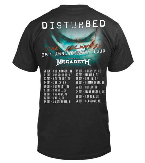UK/EU - The Sickness 25th Anniversary Tour - Megadeth