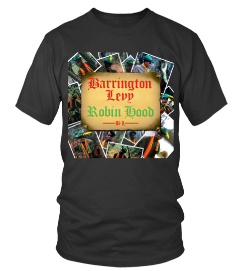 T-shirt - Barrington Levy - Robin Hood BK 003