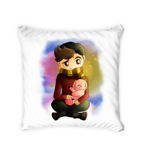 Paluten Fanart Edgar Satin Dekokissen Paluten Offizieller Merch palutenmerch - Pillow